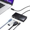 「サンワサプライ USB Type-Cマルチ変換アダプタ AD-ALCMHL1BK 1個」の商品サムネイル画像2枚目