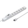 「サンワサプライ 漏電ブレーカータップ(3P・6個口・3m) TAP-BR36LN-3 1個」の商品サムネイル画像2枚目