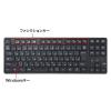 「サンワサプライ ワイヤレスキーボード 無線 静音 うす型メンブレン マウスセット テンキーなし ブラック SKB-WL38SETBK 1個」の商品サムネイル画像7枚目