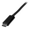 「Startech.com USB-C - HDMI変換アダプタケーブル 1m CDP2HDMM1MB 1個」の商品サムネイル画像2枚目