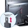 「サンワサプライ HDD接続対応 USB3.2 Gen1 4ポートハブ USB-3HTV433BK 1個」の商品サムネイル画像4枚目