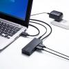 「サンワサプライ HDD接続対応 USB3.2 Gen1 4ポートハブ USB-3HTV433BK 1個」の商品サムネイル画像8枚目