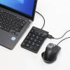 「サンワサプライ USBテンキー(Type-Cコネクタ・USB2.0ハブ付き) NT-18CUHBK 1個」の商品サムネイル画像6枚目