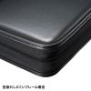 「サンワサプライ ブルーレイディスク対応セミハードケース(160枚収納・ブラック) FCD-WLBD160BK 1個」の商品サムネイル画像5枚目