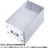 「サンワサプライ 組み立て式CD BOX(ホワイト) FCD-MT3WN 1個」の商品サムネイル画像3枚目