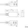 「サンワサプライ マイクロタップ 2個口 0.5m ホワイト TAP-M605W 1個」の商品サムネイル画像5枚目