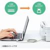 「サンワサプライ USB2.0ケーブル KU20-5HK2 1本」の商品サムネイル画像3枚目