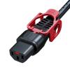 「【アウトレット】サンワサプライ 抜け防止ロック式電源コード ロックプラス(3m) APW15-C14C13LP-30 1本」の商品サムネイル画像2枚目