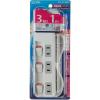 「朝日電器 ランプレススイッチ付タップ3P1m WLS-U31EB(W) 1個」の商品サムネイル画像2枚目