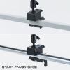 「サンワサプライ 9.7~13インチ対応iPad・タブレット用支柱取付けアーム CR-LATAB27 1台」の商品サムネイル画像4枚目