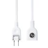 「エレコム 延長タップ/マグネットタイプ/ホコリ防止シャッター付/5.0m/ホワイト T-X01M-2150WH 1個」の商品サムネイル画像2枚目