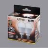 「アイリスオーヤマ LED電球 E17 広配光タイプ 2P 電球色 25形相当(230lm) LDA2L-G-E17-2T52P 1個」の商品サムネイル画像4枚目