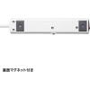 「サンワサプライ 電源タップ 3P 4個口 5m 抜け止め式 一括集中スイッチ付き ブレーカー内蔵 TAP-34MG-5 1個」の商品サムネイル画像7枚目