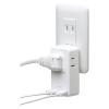 「プリンストン 電源タップ個口USB給電ポート搭載OAタップ「Unitap」ホワイト PPS-UTAP3BWH 1台」の商品サムネイル画像2枚目