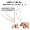 「エレコム USB-A to Lightningケーブル/高耐久/最大12W/1.5m/ホワイト MPA-UALSEC15WH 1個」の商品サムネイル画像4枚目