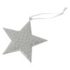 「クリスマス　タタキオーナメントスター(シルバー) LAKOLE/ラコレ」の商品サムネイル画像1枚目