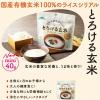 「とろける玄米　お湯と混ぜるだけの10秒おかゆ　1袋（40g）　国産有機玄米100%使用　ニューグリーン」の商品サムネイル画像4枚目
