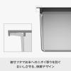 「フタ付きストックケース 米びつ（インナーセット）10kg ブラック LBK-50_Bk 1個 日本製 計量カップ付き ライクイット」の商品サムネイル画像5枚目