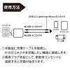 「YAMAZEN USB充電器 PD対応 20W GaN USBーA×1 USBーC×1 急速充電 YPD-20CA 1個」の商品サムネイル画像4枚目