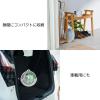 「おりたためるバケツ8L ちょい置きトレー付 グレー 1個 伊勢藤」の商品サムネイル画像6枚目