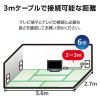 「DXアンテナ テレビ接続用同軸ケーブル EC-4W3FLWH(H) 1個」の商品サムネイル画像4枚目