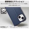 「エレコム Google Pixel 8a/レザーケース/手帳型/UltraSlim/薄型/磁石付き/ネイビー PM-P241PLFUNV 1個」の商品サムネイル画像5枚目