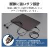 「エレコム 有線イヤホン/Type-C/高耐久/カナル/10mmドライバ/ブラック EHP-DF14CMBK 1個」の商品サムネイル画像3枚目