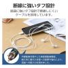 「エレコム 有線イヤホン/Type-C/高耐久/カナル/10mmドライバ/シルバー EHP-DF14CMSV 1個」の商品サムネイル画像3枚目