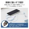 「エレコム 有線イヤホン/Type-C/高耐久/セミオープン/14.2mmドライバ/ブルー EHP-DF13IMBU 1個」の商品サムネイル画像3枚目