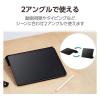 「エレコム 13インチiPad Pro(M4)ソフトレザーケース/超薄型/マグネット装着/スリープ対応/ブラック TBWA24PLWVPF2BK 1個」の商品サムネイル画像4枚目