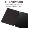 「エレコム 13インチiPad Pro(M4)ソフトレザーケース/超薄型/マグネット装着/スリープ対応/ブラック TBWA24PLWVPF2BK 1個」の商品サムネイル画像6枚目
