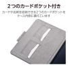 「エレコム 11インチiPad Pro(M4)フラップケース/ソフトレザー/フリーアングル/スリープ対応/ブラック TB-A24PMWVFUBK 1個」の商品サムネイル画像4枚目
