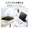 「エレコム 13インチiPad Air(M2)ソフトレザーケース/超薄型/マグネット装着/スリープ対応/ブラック TBWA24XWVPF2BK 1個」の商品サムネイル画像6枚目