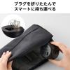 「エレコム USBタップ/球体型/USB-C×1+USB-A×2/20W/AC×3/スイングプラグ/ブラック ECT-34BK 1個」の商品サムネイル画像4枚目