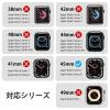 「Apple Watch series8/7 45mm/フルカバーケース/プレミアムガラス/ゴリラ/高透明/ブラック AW-22AFCGOBK 1個」の商品サムネイル画像3枚目