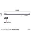 「サンワサプライ 導電性ファイバー素材タッチペン(先端交換部品付属・シルバー) PDA-PEN43SV 1本」の商品サムネイル画像5枚目