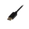 「Startech.com DisplayPort - DVIアクティブケーブル 91cm ブラック DP2DVIMM3BS 1個」の商品サムネイル画像2枚目