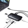 「サンワサプライ USB3.2Gen2対応 Type-C 7ポートハブ USB-3TCH38BK 1個」の商品サムネイル画像2枚目