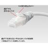「サンワサプライ ツメ折れ防止CAT5eLANケーブル LA-Y5TS-15D 1本」の商品サムネイル画像2枚目