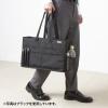 「サンワサプライ ミーティングバッグ(15.6インチワイド・グレー) BAG-TW7GY 1個」の商品サムネイル画像7枚目