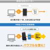 「サンワサプライ ハイパワーUSB電源スピーカー MM-SPL19UBK 1個」の商品サムネイル画像3枚目