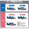 「サンワサプライ ドッキングステーション USB-C HDMI×2 USBハブ 2画面出力 ドライバ不要 USB-CVDK12 1個」の商品サムネイル画像8枚目