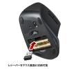 「サンワサプライ ワイヤレスマウス 無線 静音 5ボタン 大型 ブルーLED MA-ERGWK10 1個」の商品サムネイル画像7枚目