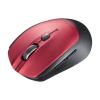 「サンワサプライ ワイヤレスマウス Bluetooth 5ボタン 小型サイズ ブルーLED レッド MA-BB509R 1個」の商品サムネイル画像2枚目