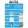 「エレコム USB充電器 電源タップ コンセント×2 USB-C×1 USB-A×2 1.5m 白 ECT-25215WH 1個」の商品サムネイル画像7枚目