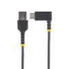 「Startech.com USBケーブル/A-C/30cm/USB2.0/L型/高耐久 R2ACR-30C-USB-CABLE 1本」の商品サムネイル画像2枚目
