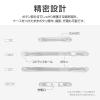 「MSソリューションズ iPhone 13 Pro 耐衝撃・高グリップソフトケース クリア LP-IP21CARCL 1個」の商品サムネイル画像4枚目
