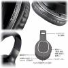 「オーム電機 Bluetoothステレオヘッドホン ブラック 03-5052 1個」の商品サムネイル画像3枚目