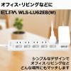 「朝日電器 LEDランプ スイッチツキタップ WLS-LU62EB(W) 1個」の商品サムネイル画像3枚目