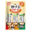 「いなば 旅するちゅーる 3種の地鶏セレクション 国産 (6g×18本)1袋 ちゅ〜る ドッグフード 犬用 おやつ」の商品サムネイル画像1枚目